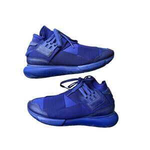 Adidas Y-3 Qasa High Dark Blue Purple Released January 2017 Rare size 7.5